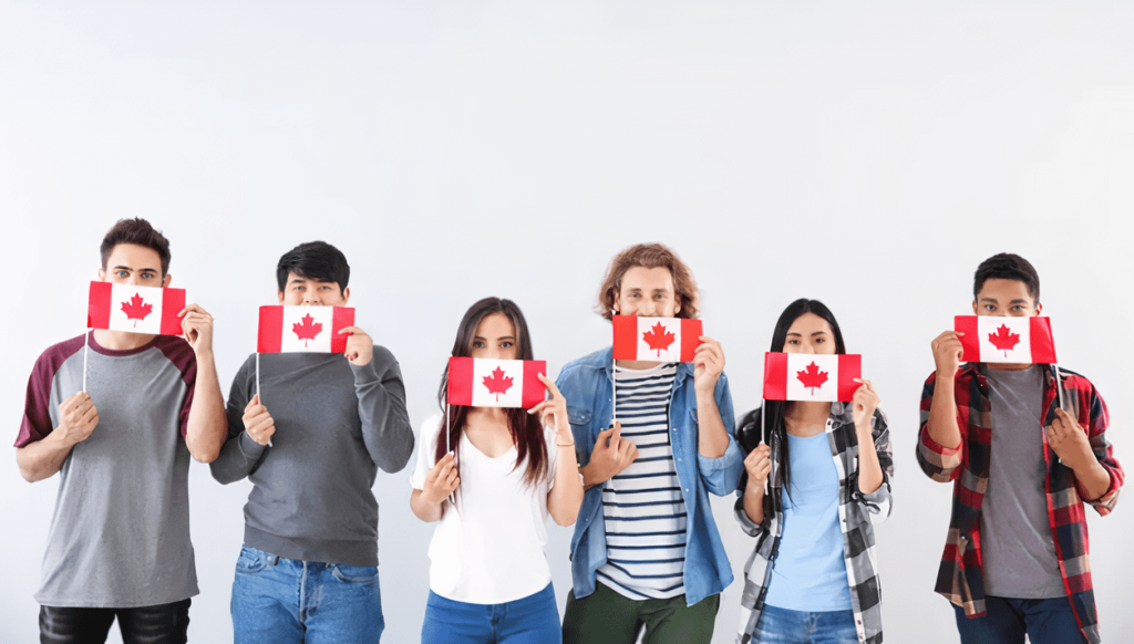 Estudiantes en Canada