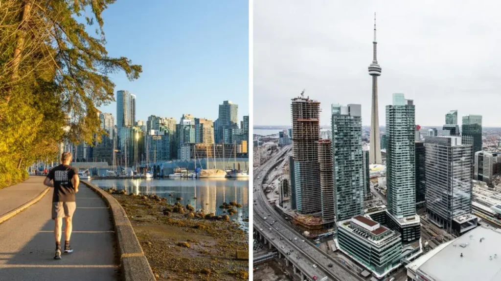 Vancouver vs Toronto